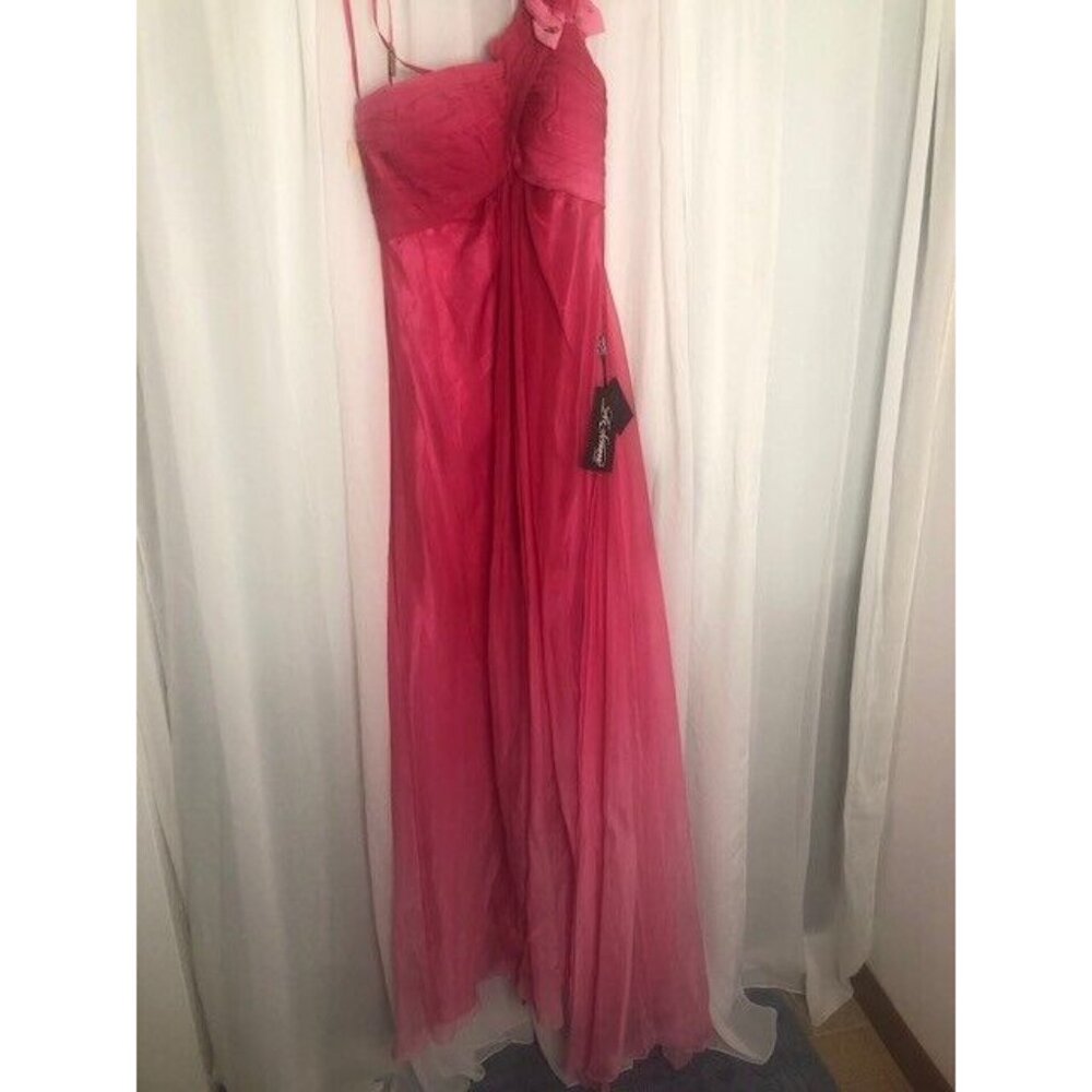 La Femme Beautiful Fuchsia, Prom, Formal Dance Gown Sz 2  $35